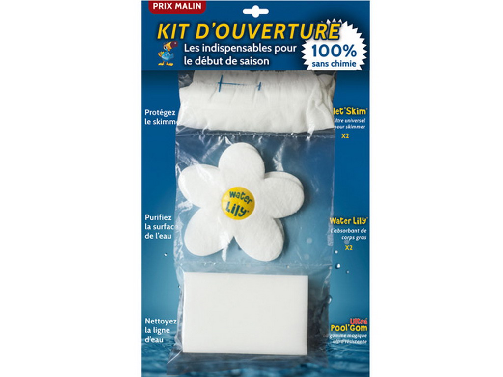 Kit de demarrage entretien TOUCAN pour piscine