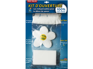 Kit de demarrage entretien TOUCAN pour piscine