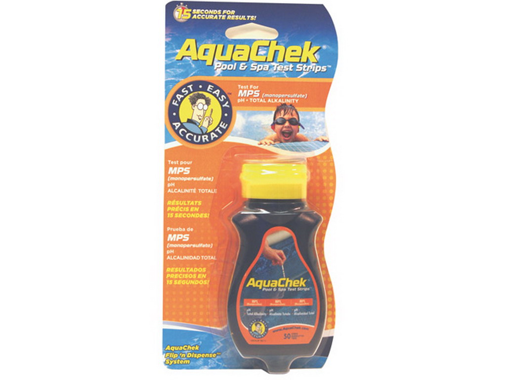 Languettes d'analyse AQUACHEK ORANGE 3 EN 1