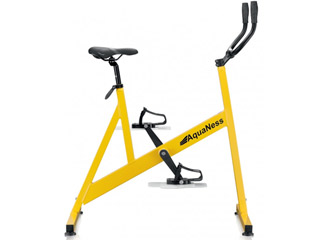 Velo d'aquabike AquaNess piscine V1 jaune