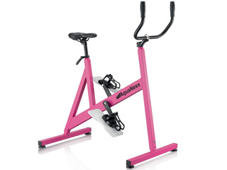 Velo d'aquabike AquaNess piscine V1 rose