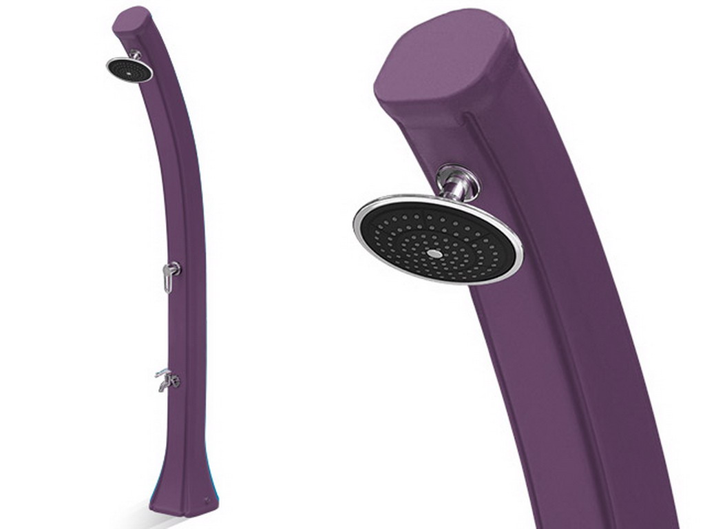 Douche solaire Formidra HAPPY 4x4 44L coloris violet