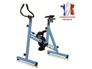 Velo d'aquabike AquaNess piscine V4 bleu clair