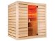 Sauna cabine vapeur Holl's ECCOLO bois naturel