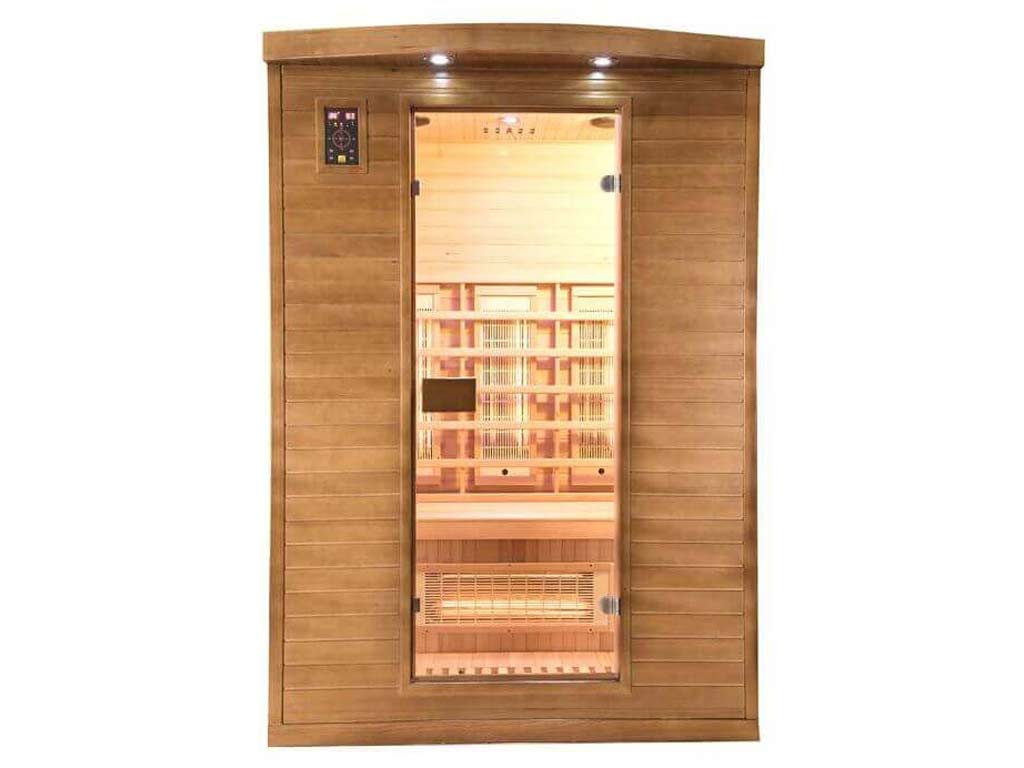 Sauna infrarouge cabine 2 places SPECTRA 2 France Sauna