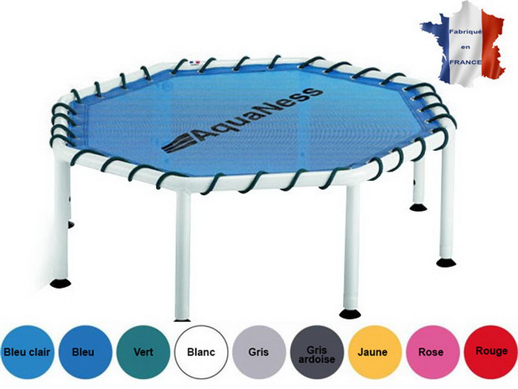 Trampoline piscine AQUA JUMP Aquaness bleu