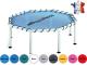 Trampoline piscine AQUA JUMP Aquaness bleu clair