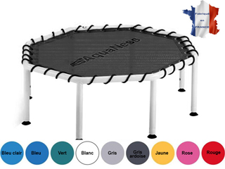 Trampoline piscine AQUA JUMP Aquaness gris ardoise