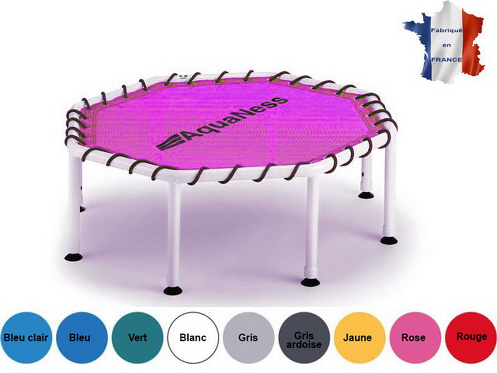 Trampoline piscine AQUA JUMP Aquaness rose