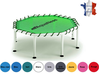 Trampoline piscine AQUA JUMP Aquaness vert