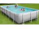 Kit piscine tubulaire EASY LUXE rectangulaire 7,40 x 4m filtration a sable - Autre vue