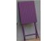 Table bar haute pliante MARIUS en aluminium Aubergine - Autre vue