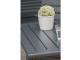 Table bar haute pliante MARIUS en aluminium Gris anthracite - Autre vue