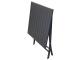 Table pliante carree MARIUS en aluminium Gris anthracite - Autre vue