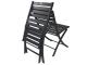 Chaise pliante MARIUS en aluminium Gris anthracite - Autre vue