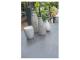 Table de jardin MIAMI aluminium plateau verre avec rallonge 240/300x100x77cm Gris anthracite - Autre vue