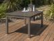 Table de jardin ZAHARA aluminium avec rallonge 180/240x100x73cm Sable