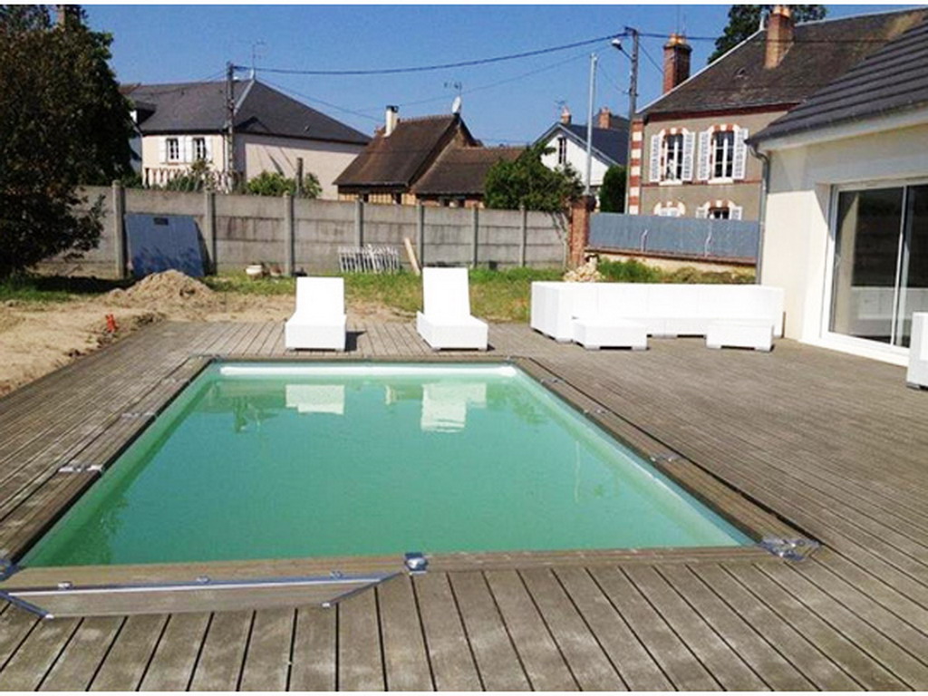 Kit piscine enterree AZTECK rectangulaire 3.65 x 5.30m