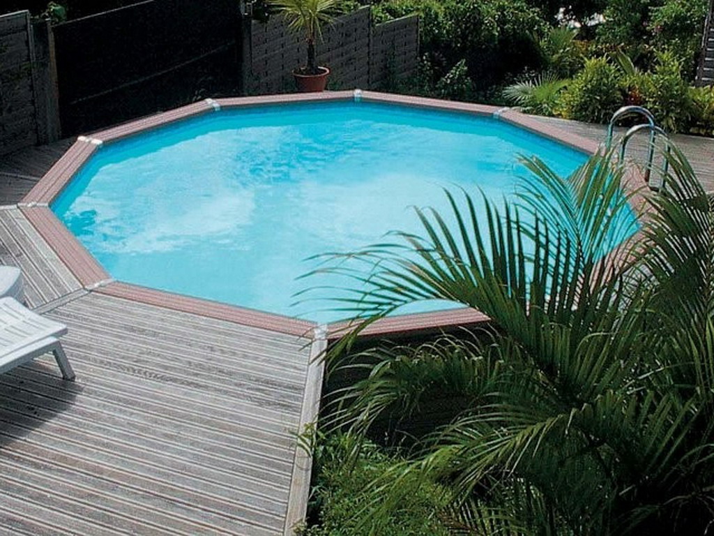Kit piscine enterree AZTECK ronde diametre 5.40m