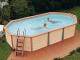 Kit piscine hors-sol AZTECK octogonale 4.00 x 7.30m