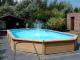Kit piscine hors-sol AZTECK octogonale 4.00 x 7.30m - Autre vue