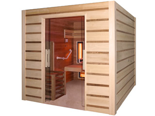 Sauna a vapeur et infrarouge COMBI ACCESS 4 places