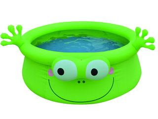 Piscine enfant gonflable grenouille 175 X H62cm