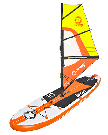 Paddle gonflable W1 Zray avec voile - Paddle gonflable W1 Zray pour l'initiation à la planche à voile