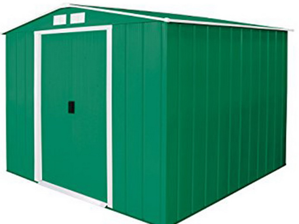 Abri de jardin metal vert pin Duramax 4,78m²