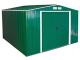 Abri de jardin metal vert pin Duramax 9,75m²