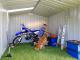 Garage metal EasyShed COLORBOND grande hauteur 18m² - Autre vue