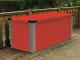 Coffre de rangement Trimetals PATIO BOX Rouge 1m²