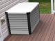 Coffre de rangement Trimetals PATIO BOX blanc et gris 1,46m² - Autre vue
