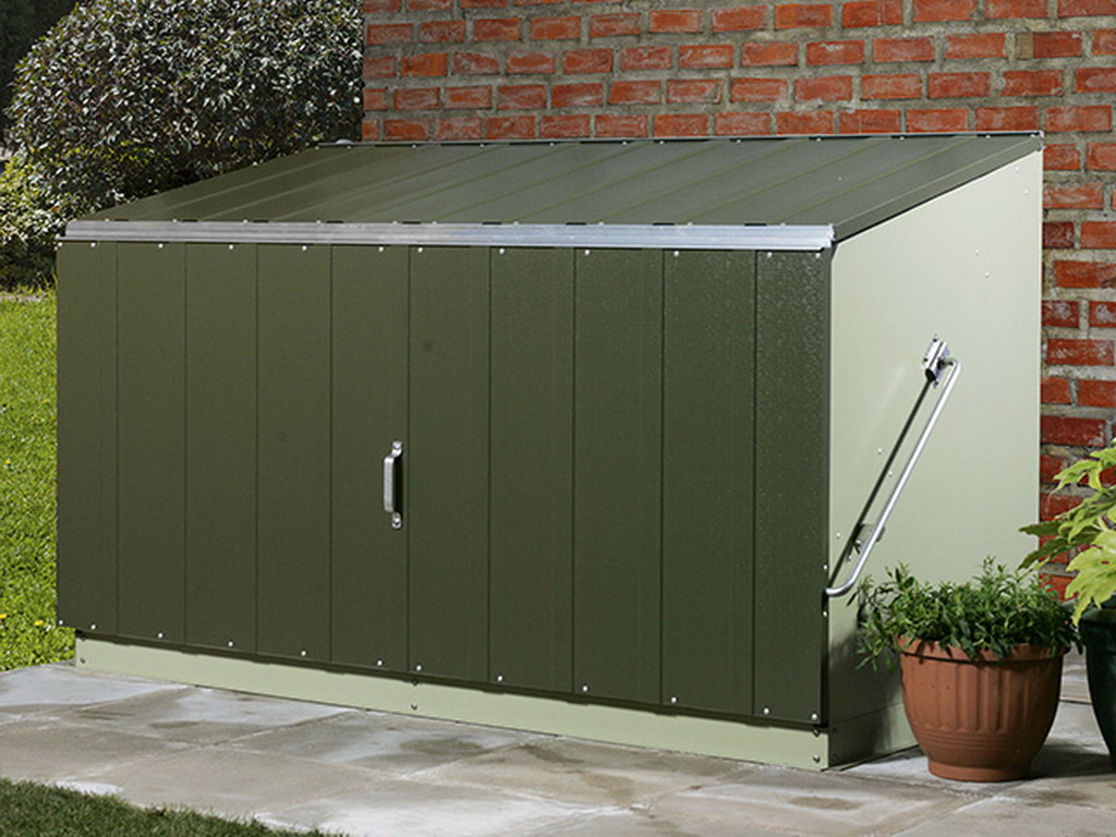 Coffre de rangement Trimetals STOREGUARD Vert bicolore 1,74m²