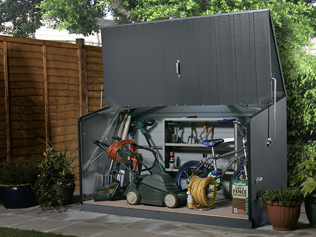 Coffre de rangement Trimetals STOREGUARD Anthracite 1,74m²