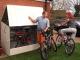Abri a velos BICYCLE STORE Trimetals Creme 1,74m² - Autre vue