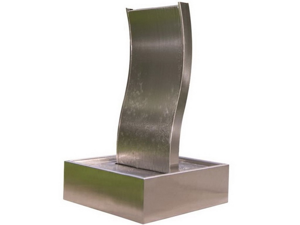 Fontaine de jardin et de terrasse Inox GENOVA Ubbink