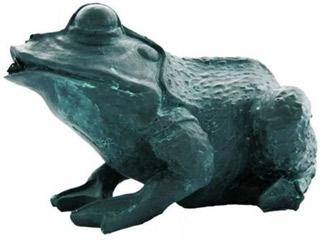 Gargouille de jardin PETITE GRENOUILLE Ubbink H12 cm