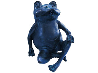 Gargouille de jardin GRENOUILLE Ubbink H20,5 cm