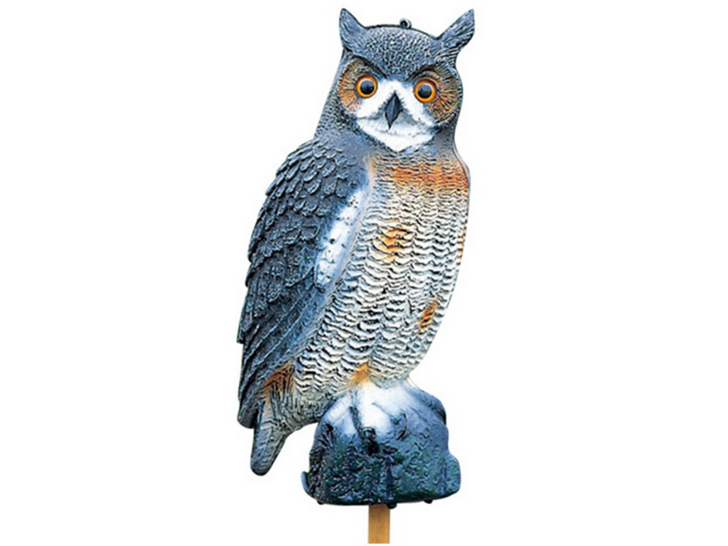 Figurine de jardin GRAND HIBOU Ubbink H59 cm