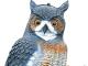 Figurine de jardin GRAND HIBOU Ubbink H59 cm - Autre vue