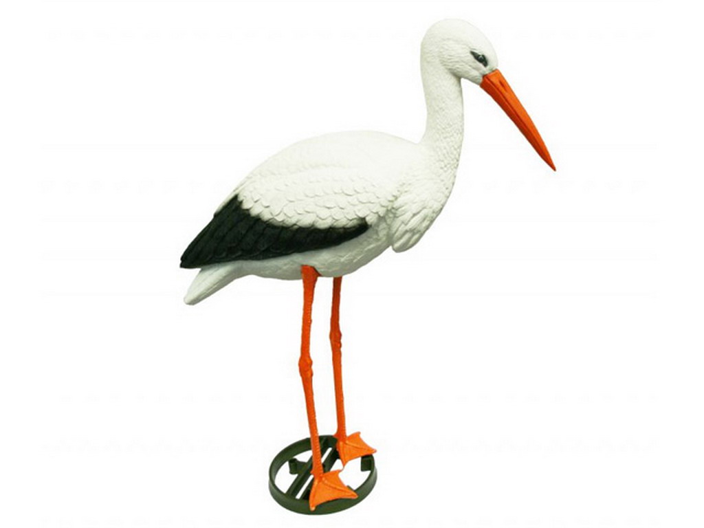 Figurine de jardin CIGOGNE Ubbink H88 cm