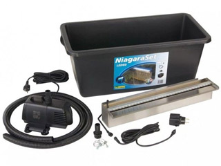 SET cascade design NIAGARA 60 LED + pompe Ubbink