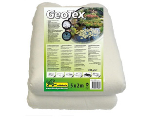 Feutre geotextile pour bassins de jardin 200g/m² 2x5m Ubbink