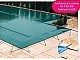 Couverture d'hivernage opaque piscine WALU FIX Walter Vert/beige