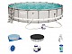 Kit piscine tubulaire Bestway POWER STEEL FRAME POOL ronde Ø610x122cm a cartouche - Autre vue