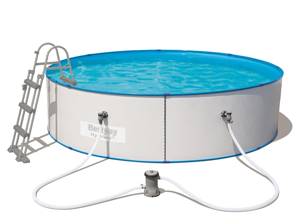 Kit piscine Bestway HYDRIUM SPLASHER POOL ronde Ø360x90cm filtration a cartouche