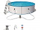 Kit piscine Bestway HYDRIUM SPLASHER POOL ronde Ø360x90cm filtration a cartouche - Autre vue