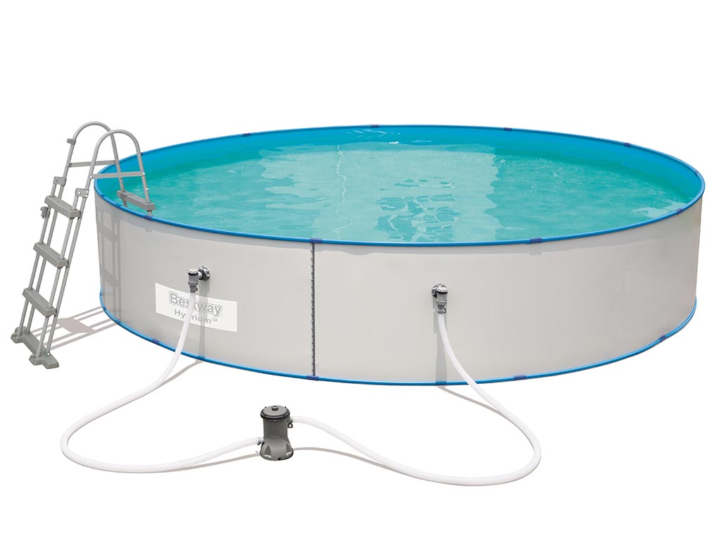 Kit piscine Bestway HYDRIUM SPLASHER POOL ronde Ø460x90cm filtration a cartouche