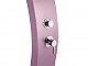 Douche d'exterieur aluminium Formidra BELLAGIO avec mitigeur coloris Rose - Autre vue